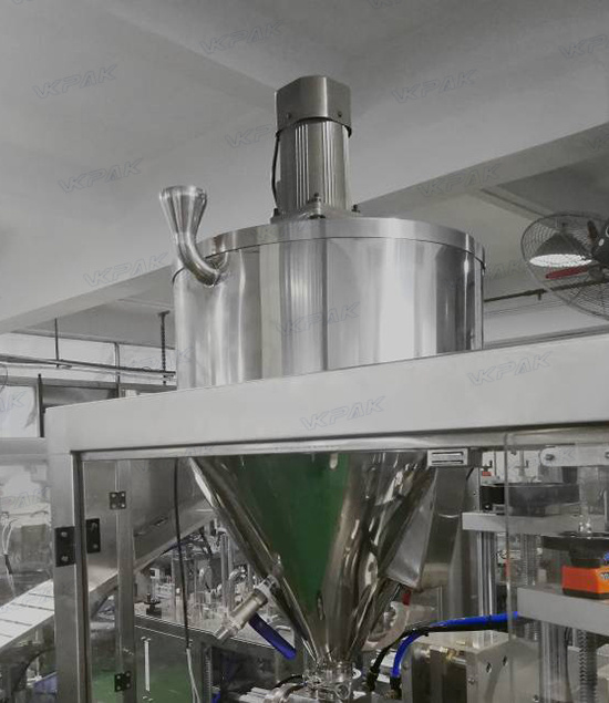 Double Jacket Hopper With Blending And Heating Function